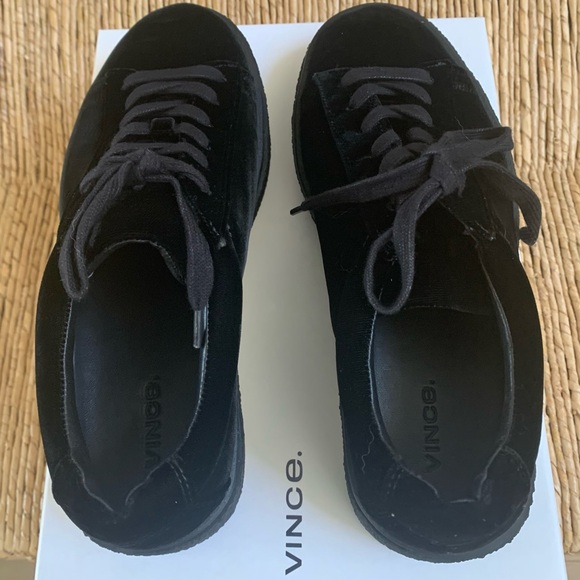 Vince Neela Suede Leather Sneakers - Picture 9 of 9